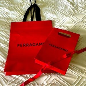 FERRAGAMO Bags with ribbons - 2 sizes included